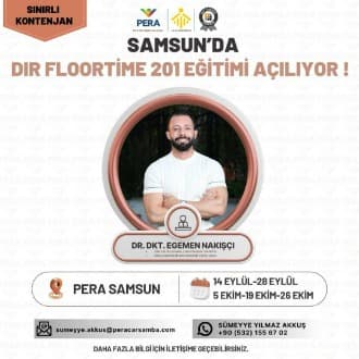 Samsun’da DIR Floortime 201 Eğitimi açılıyor !